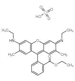 Rhodamine 6G perchlorate Structure