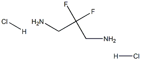 2,2-二氟丙烷-1,3-二胺二盐酸结构式