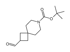 7-BOC-7-氮杂螺[3.5] 壬烷-2-甲醛结构式