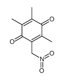 2,3,5-trimethyl-6-(nitromethyl)cyclohexa-2,5-diene-1,4-dione结构式