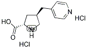 (R)-GAMMA-(4-PYRIDINYLMETHYL)-L-PROLINE-2HCL Structure