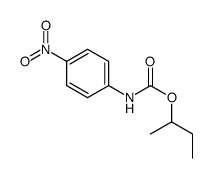 butan-2-yl N-(4-nitrophenyl)carbamate结构式