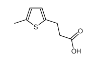3-(5-甲基噻吩-2-基)丙酸结构式