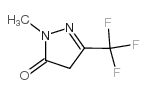 1-methyl-3-trifluoromethyl-2-pyrazolin-5-one Structure