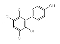4-羟基-2',3',5',6'-四氯联苯结构式
