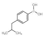 4-异丁基苯硼酸结构式