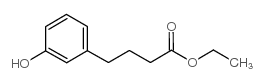 4-(3-羟基苯基)丁酸乙酯结构式