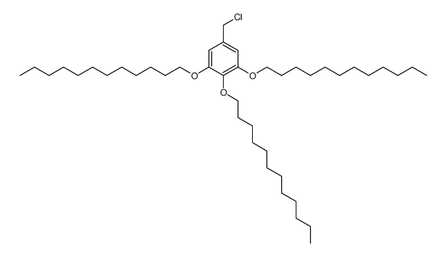 3,4,5-Tridodecyloxy benzyl chloride structure