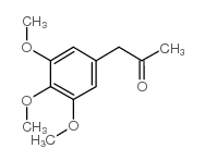 3,4,5-trimethoxyphenylacetone Structure