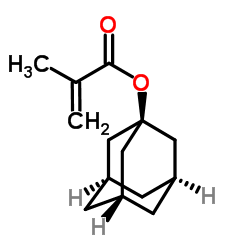 甲基丙烯酸1-金刚烷酯结构式