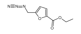ethyl 5-(azidomethyl)furan-2-carboxylate结构式