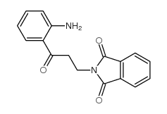 2-[3-(2-氨基苯基)-3-氧代丙基]-1H-异吲哚-1,3(2H)-二酮结构式