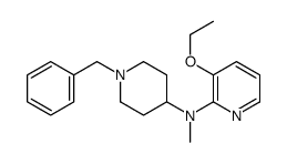 N-(1-benzylpiperidin-4-yl)-3-ethoxy-N-methylpyridin-2-amine结构式