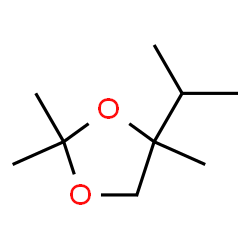1,3-Dioxolane,2,2,4-trimethyl-4-(1-methylethyl)-(9CI) Structure