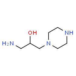 1-Piperazineethanol,-alpha--(aminomethyl)- Structure