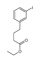 ethyl 4-(3-iodophenyl)butanoate结构式