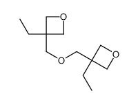 Bis(1-ethyl(3-oxetanil)methyl) ether Structure