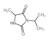 5-methyl-3-propan-2-yl-imidazolidine-2,4-dione结构式