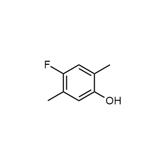 4-氟-2,5-二甲基苯酚结构式