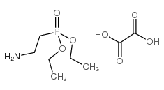 2-diethoxyphosphorylethylazanium Structure