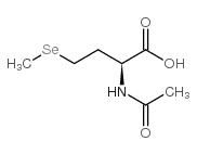 N-乙酰基-L-(+)-硒代蛋氨酸结构式
