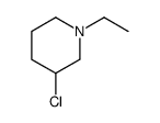3-氯-1-乙基哌啶结构式