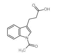 1H-Indole-3-propanoicacid, 1-acetyl- picture