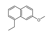 Naphthalene, 1-ethyl-7-methoxy- (7CI,8CI,9CI)结构式