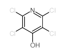 2,3,5,6-四氯-4-羟基吡啶结构式