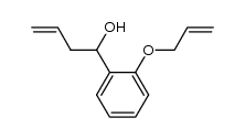 1-(2-(allyloxy)phenyl)but-3-en-1-ol结构式