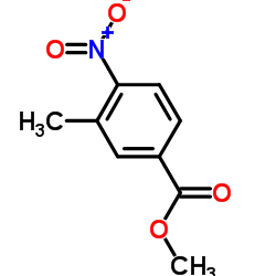 Methyl 3-methyl-4-nitrobenzoate structure