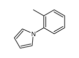 1H-PYRROLE, 1-(2-METHYLPHENYL)-结构式