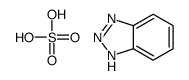 1H-Benzotriazole, sulfate (1:1) Structure
