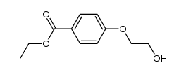 ethyl 4-(2-hydroxyethoxy)benzoate结构式