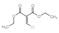 2-氯亚甲基-丙二酸 二乙酯结构式