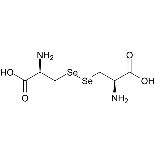 L-硒代胱氨酸结构式