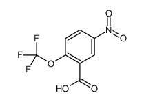 5-Nitro-2-(trifluoromethoxy)benzoic acid结构式