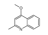 4-甲氧基-2-甲基喹啉结构式