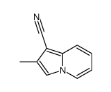 2-methylindolizine-1-carbonitrile结构式