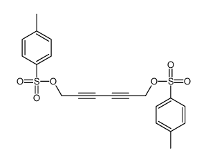 hexa-2,4-diyne-1,6-diyl bis(4-methylbenzenesulphonate) Structure