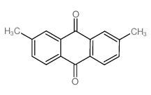 2,7-dimethylanthracene-9,10-dione结构式