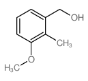 (3-甲氧基-2-甲基苯基)甲醇结构式