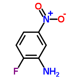 2-氟-5-硝基苯胺结构式