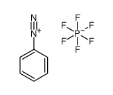 Benzenediazonium hexafluorophosphate Structure
