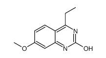 4-ethyl-7-methoxy-3H-quinazolin-2-one结构式