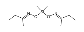 butan-2-one O,O'-(dimethylsilanediyl)dioxime Structure