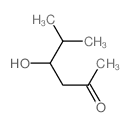 4-羟基-5-甲基-2-己酮结构式