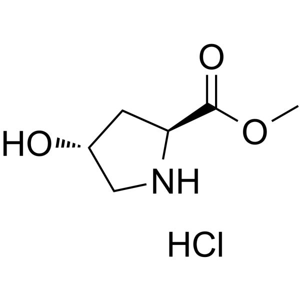H-Hyp-OMe hydrochloride structure