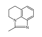 2-methyl-5,6-dihydro-4H-imidazo[4,5,1-ij]quinoline结构式