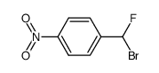 α-bromo-α-fluoro-4-nitrotoluene结构式